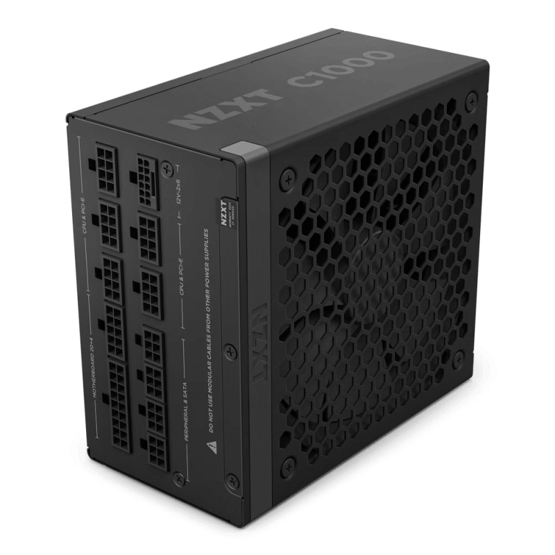 Захранващ блок NZXT C1000, 1000W 80+ Gold ATX 3.1 - Fully Modular - Image 2