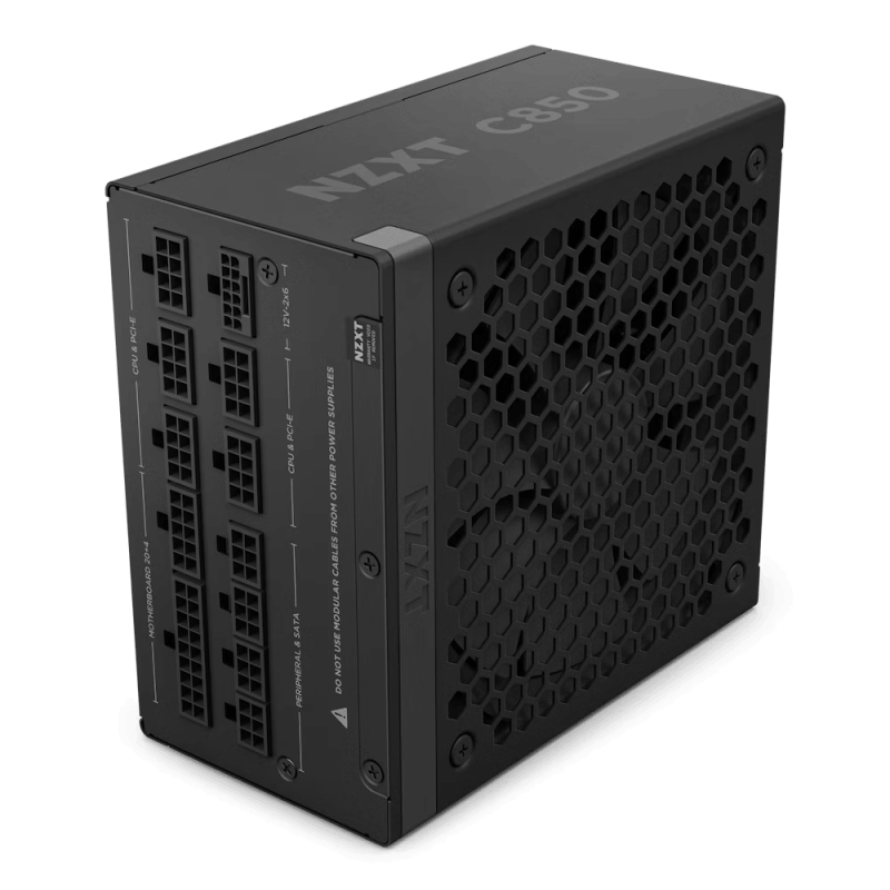 Захранващ блок NZXT C850, 850W 80+ Gold ATX 3.1 - Fully Modular - Image 2