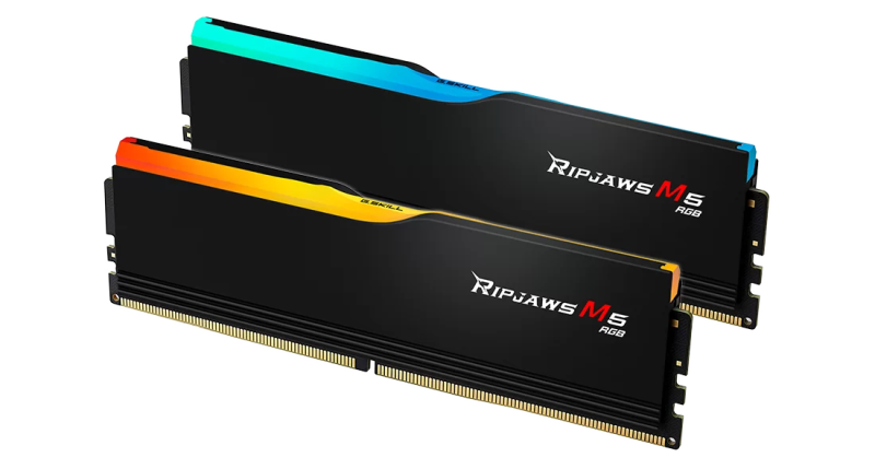 Памет G.SKILL Ripjaws M5 RGB Black 64GB(2x32GB) DDR5-6000 - Intel XMP - Image 2