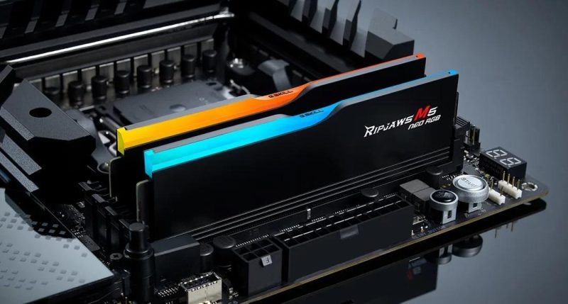 Памет G.SKILL Ripjaws M5 Neo RGB Black 32GB(2x16GB) DDR5-6000 - Image 4