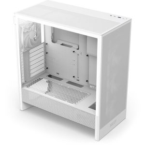 Кутия NZXT H5 Flow RGB 2024 White, Mid-Tower - Image 4
