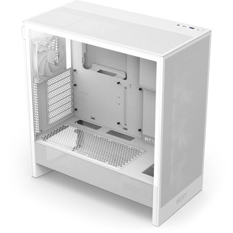 Кутия NZXT H5 Flow RGB 2024 White, Mid-Tower - Image 4