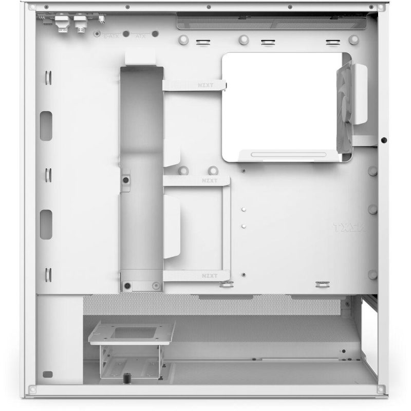 Кутия NZXT H5 Flow RGB 2024 White, Mid-Tower - Image 8