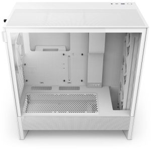 Кутия NZXT H5 Flow RGB 2024 White, Mid-Tower - Image 5