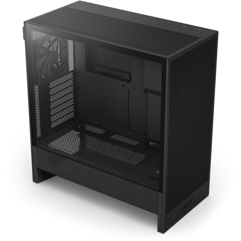 Кутия NZXT H5 Flow RGB 2024 Black, Mid-Tower - Image 3