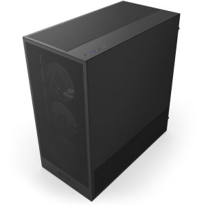 Кутия NZXT H5 Flow RGB 2024 Black, Mid-Tower - Image 4
