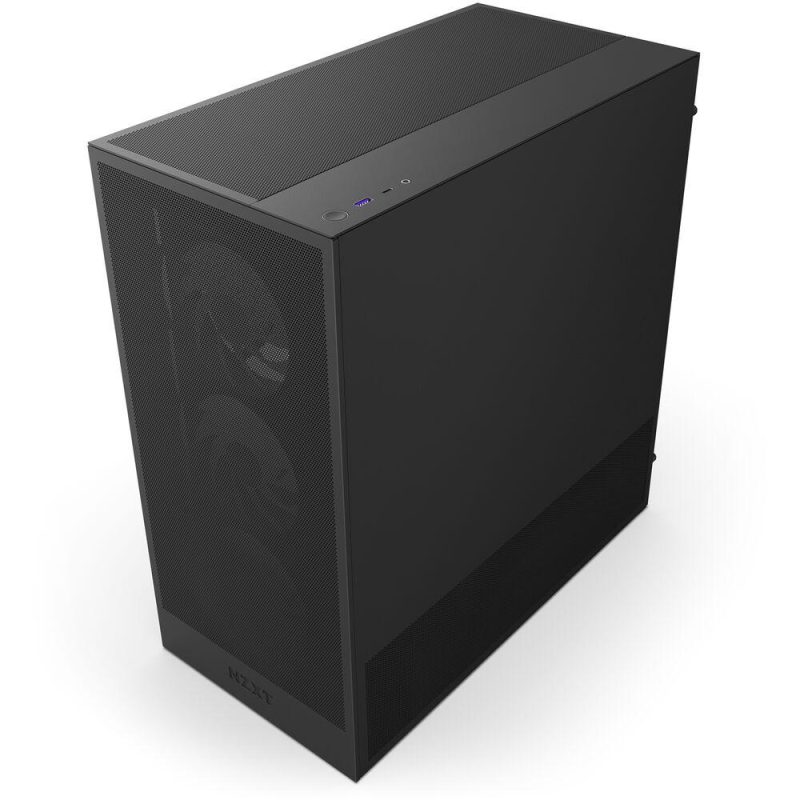 Кутия NZXT H5 Flow RGB 2024 Black, Mid-Tower - Image 4