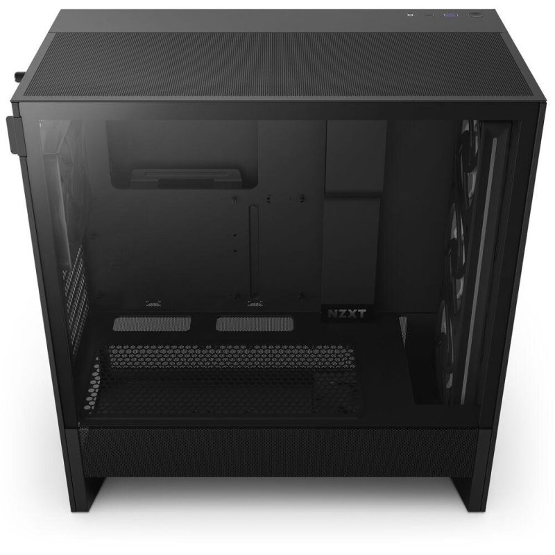 Кутия NZXT H5 Flow RGB 2024 Black, Mid-Tower - Image 5