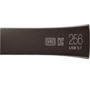 USB памет Samsung BAR Plus, 256GB, USB-A, Titanium Gray