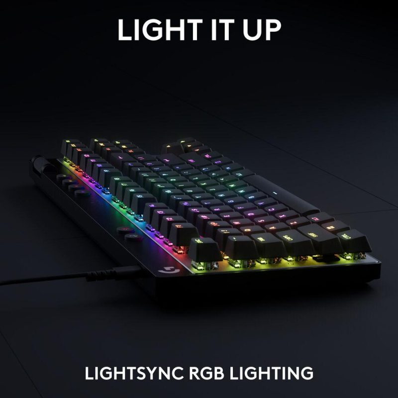 Геймърска механична клавиатура Logitech G Pro X RAPID TKL - Tactile Switch - Image 6