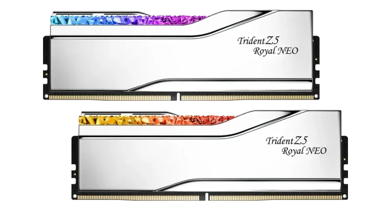 Памет G.SKILL Trident Z5 Royal Neo 64GB(2x32GB) DDR5 6000 MHz - AMD EXPO