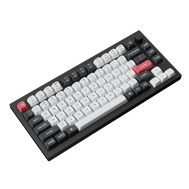 Механична клавиатура Keychron Q1 HE QMK 75% Carbon Black - Wireless - Image 7