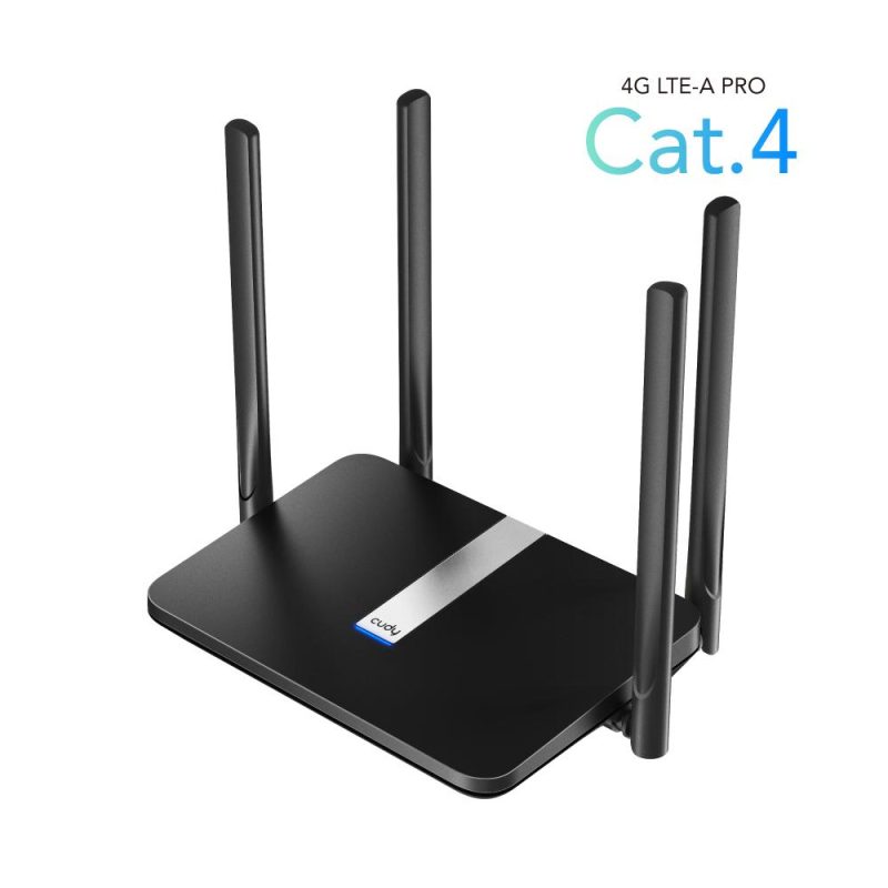 Безжичен рутер Cudy LT500, 4G LTE AC1200, 2.4/5 GHz, 300 - 867 Mbps, 10/100 - Image 3