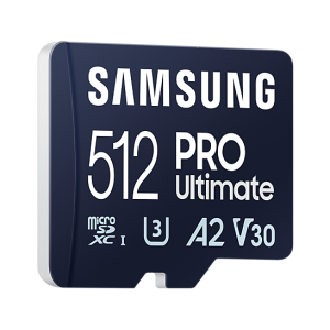 Карта памет Samsung PRO Ultimate, microSDXC, UHS-I, 512GB, Адаптер