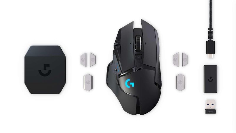 Геймърска мишка Logitech G502 HERO LIGHTSPEED Wireless - Image 3