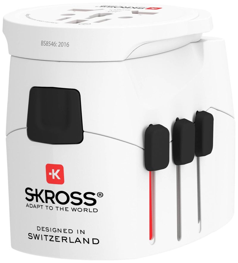Адаптер SKROSS PRO Light, 2 x USB-A, World, Бял - Image 4