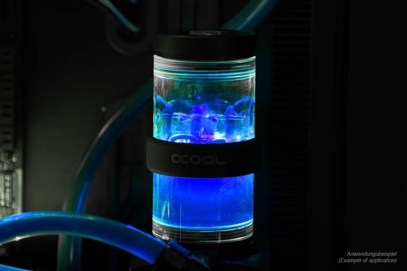 Течност за водно охлаждане Alphacool Eiswasser Crystal Blue, 1000ml - Image 3