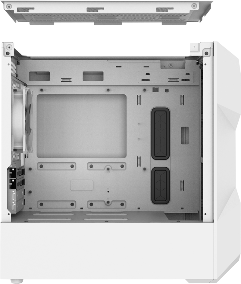 Кутия Cooler Master MasterBox TD300 Mesh, Бяла - Image 12