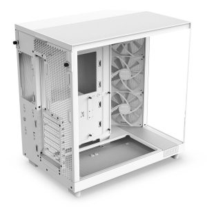 Кутия NZXT H6 Flow Matte White - Middle Tower - Image 4