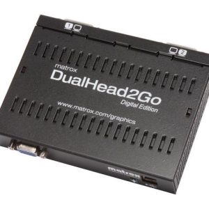 Външен мулти-дисплей адаптер Matrox D2G-A2D-IF за едновременна работа на 2 монитора с VGA вход - Image 2
