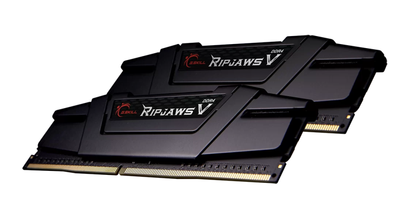 Памет G.SKILL Ripjaws V Black 16GB(2x8GB) DDR4 3200MHz F4-3200C16D-16GVKB - Image 2