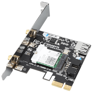 Безжична карта GIGABYTE AORUS X200 Intel® WIFI 6 2x2 802.11ax, Bluetooth 5.0 - Image 4