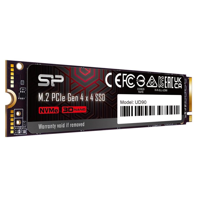 SSD Silicon Power UD90, M.2-2280, PCIe Gen 4x4, NVMe, 2000GB - Image 2
