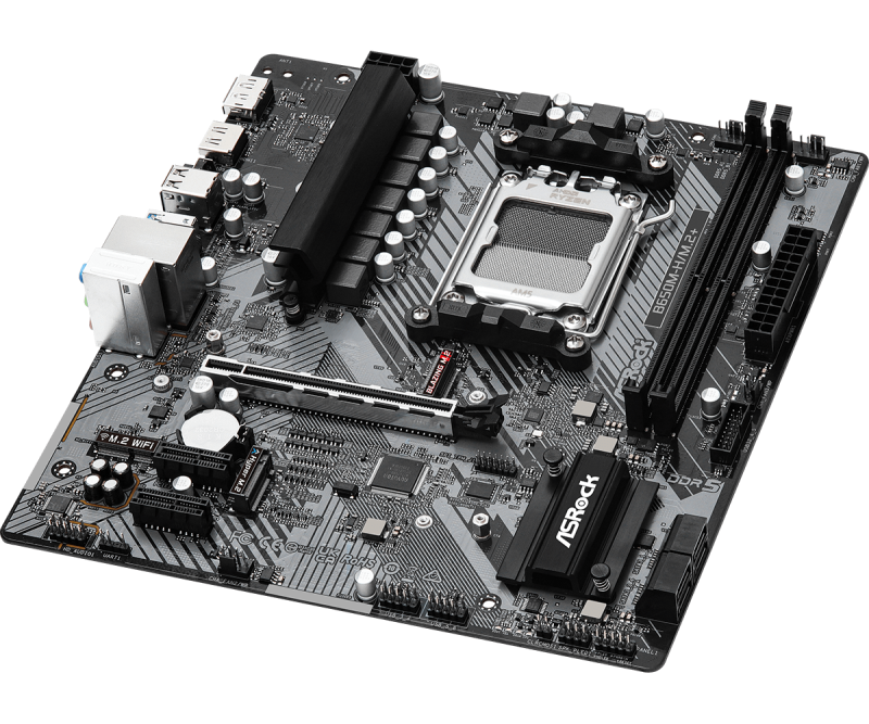 Дънна платка ASROCK B650M-H/M.2+, Socket AM5, 2xDDR5 - Image 3