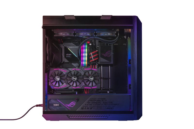 Кутия ASUS ROG Strix Helios, ATX/EATX, Mid-Tower, Aura Sync ARGB - Image 9