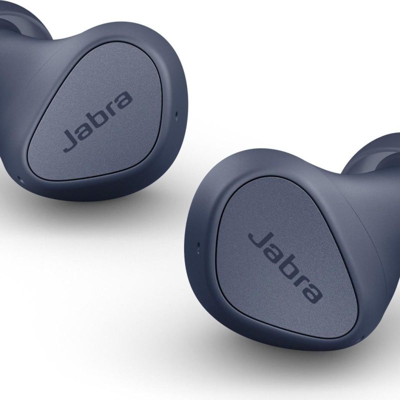 Блутут слушалки Jabra Elite 4, Navy