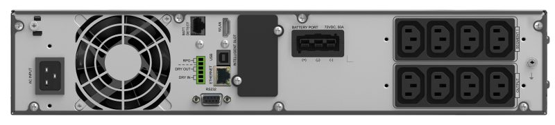 UPS POWERWALKER VFI 2000 ICR IoT PF1 2000VA/ 2000 W, On-Line - Image 3