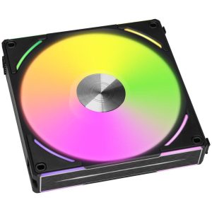 Вентилатор Lian Li UNI AL140 V2, ARGB, Черен - Image 3