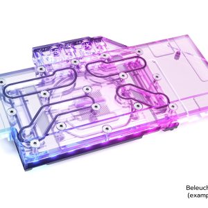 Воден блок за видео карта Alphacool Eisblock Aurora Acryl GPX-N RTX 3090/3080 Gaming/Eagle with Backplate - Image 2