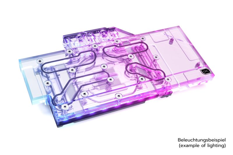 Воден блок за видео карта Alphacool Eisblock Aurora Acryl GPX-N RTX 3090/3080 Gaming/Eagle with Backplate - Image 2