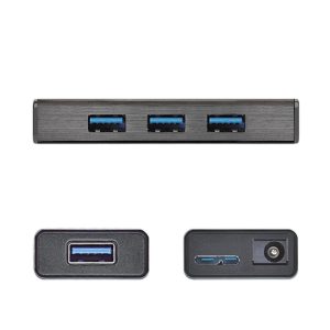 Хъб 4-портов J5 Create JUH340, USB 3.0, 1:4, Черен - Image 3