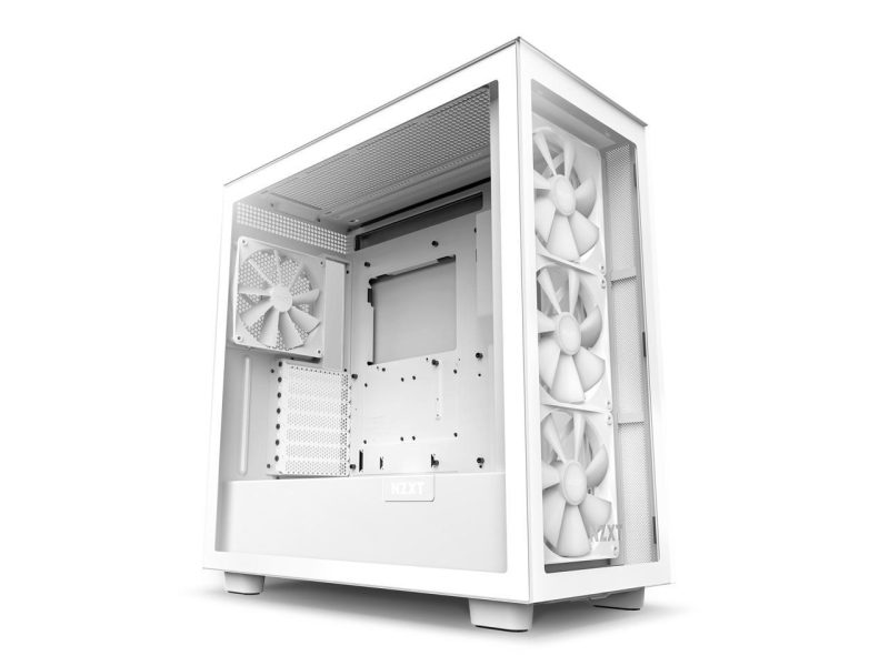 Кутия NZXT H7 Elite 2023 Matte White Mid-Tower - Image 2