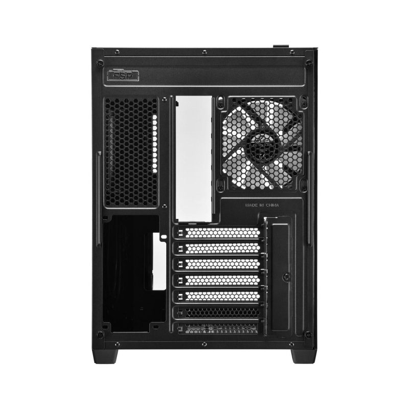 Кутия FSP CMT380 Black ARGB TG, ATX Mid Tower, Черна - Image 3