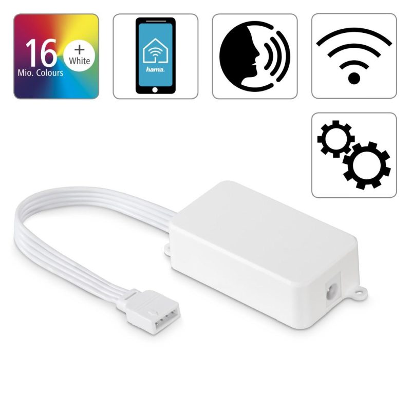 Wi-Fi контролер за LED ленти HAMA, Гласов контрол, App Control - Image 8