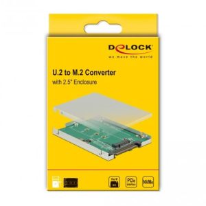 Конвертор DeLock, U.2 SFF-8639 - M.2 NVMe Key M, 2.5" - Image 6