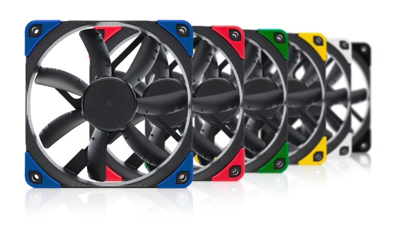 Вентилатор Noctua 120mm NF-S12A PWM Chromax.black.swap - Image 2