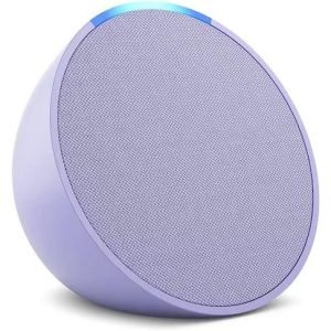 Преносима смарт тонколона Amazon Echo Pop, Bluetooth, Alexa, Лилава