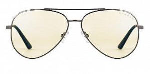 Компютърни очила GUNNAR Maverick Gunmetal Clear, Сребрист - Image 2
