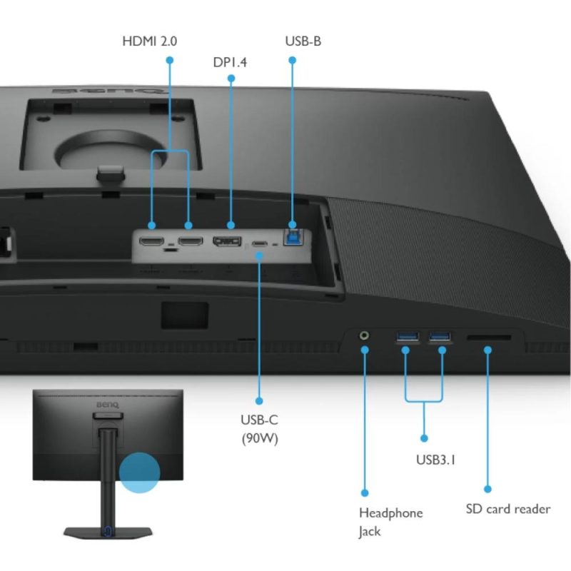 Монитор BenQ SW272U, 27 inch, 4K, 5ms, HDR10 - Image 9