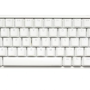 Геймърскa механична клавиатура Ducky One 3 Pure White SF 65%, Hotswap Cherry MX Black, RGB, PBT Keycaps - Image 2