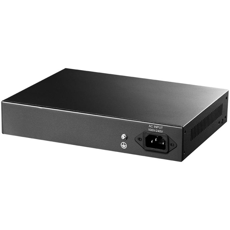 Суич Cudy GS1010PE, 8 портов, 10/100/1000, PoE 120W, 2 x Uplink порта - Image 2
