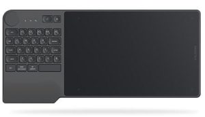 Графичен таблет HUION Inspiroy Keydial KD200, USB-C, Bluetooth, Metal Grey - Image 7