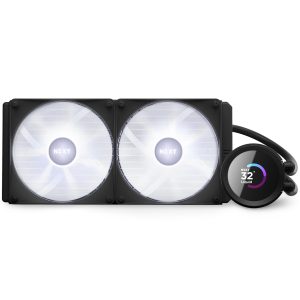 Охладител за процесор NZXT Kraken 280 RGB Black, LCD Display - Image 12