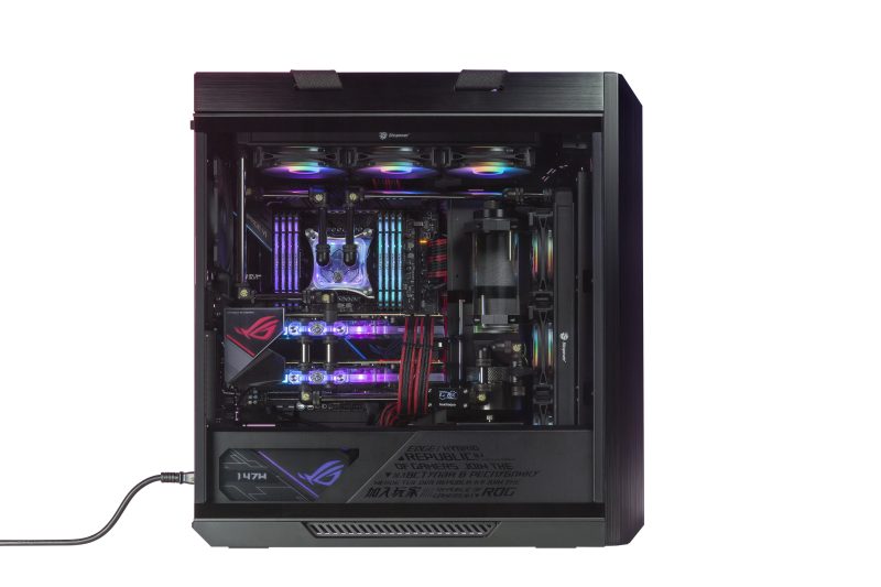 Кутия ASUS ROG Strix Helios, ATX/EATX, Mid-Tower, Aura Sync ARGB - Image 8