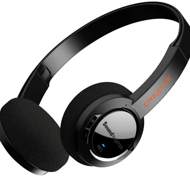 Слушалки CREATIVE Sound Blaster Jam V2, Bluetooth, Черни