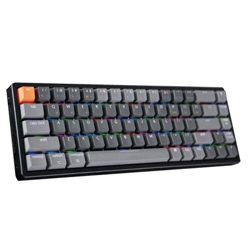 Геймърска Механична клавиатура Keychron K6 Hot-Swappable 65% Gateron Blue Switch RGB LED ABS - Image 3